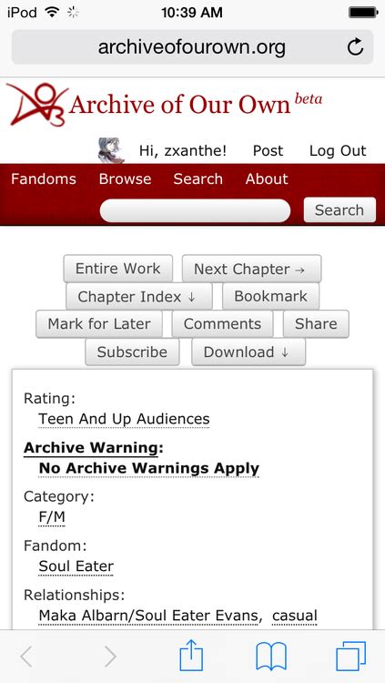 download archiveofourown org.